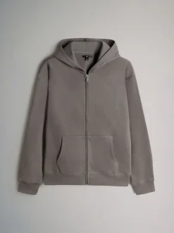 The Set 3 Pack Zip Through Hooded Sweatshirt Black/Grey/Green