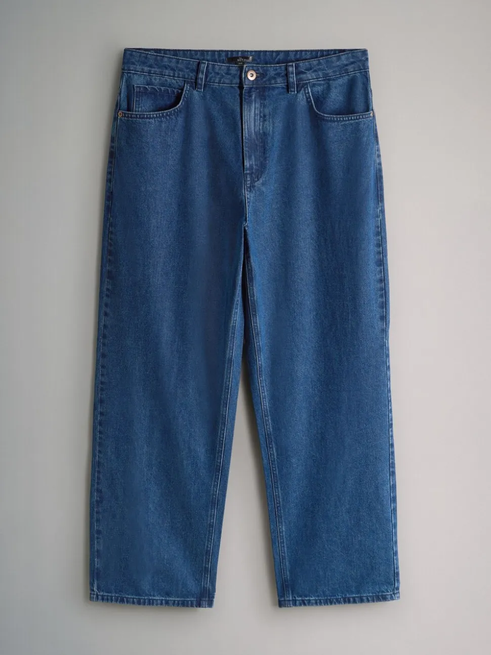 The Set Mid Blue Denim 2 Pack Baggy Fit Jeans
