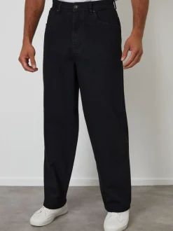 Threadbare Black Baggy Fit Jeans