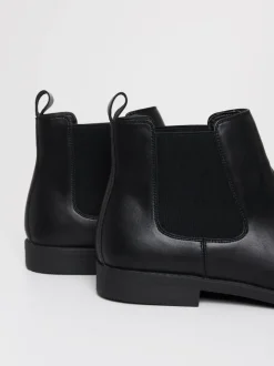Threadbare Black Chelsea Boots