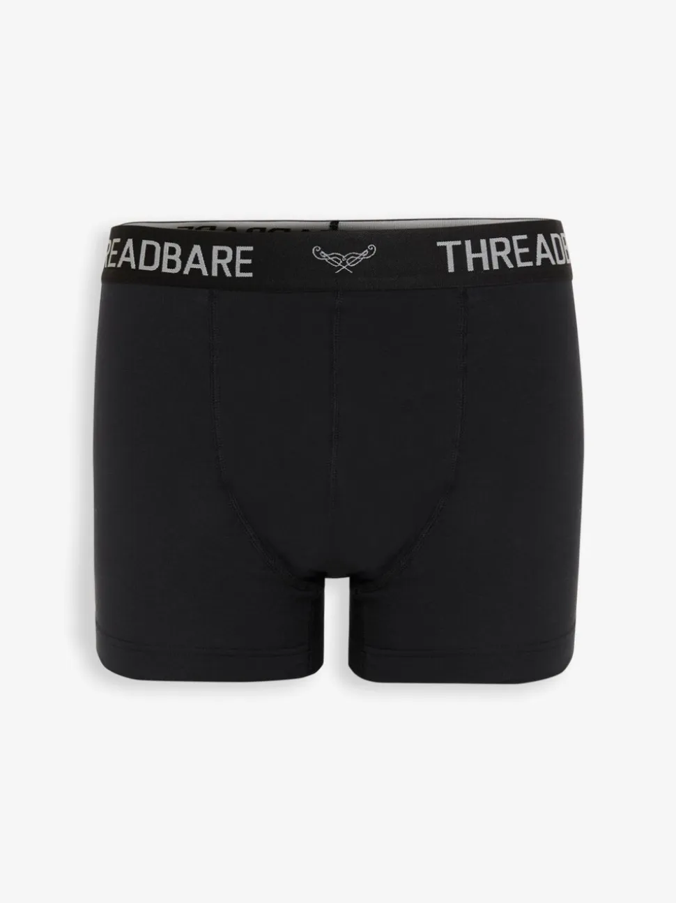 Threadbare Black Hipster Fit Boxer Shorts (7 Pack)