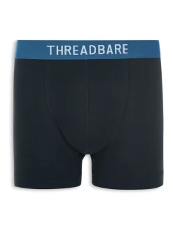 Threadbare Black Hipster Fit Boxer Shorts 3 Pack