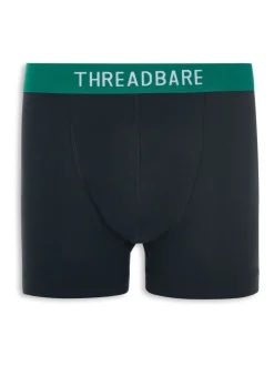 Threadbare Black Hipster Fit Boxer Shorts 3 Pack