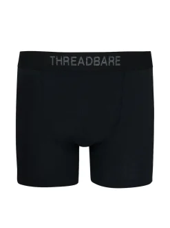 Threadbare Black Hipster Fit Boxer Shorts (5 Pack)