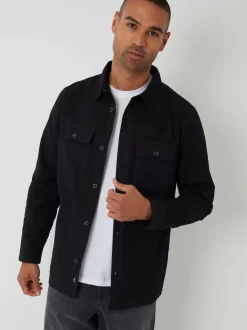 Threadbare Black Lightweight Jacket
