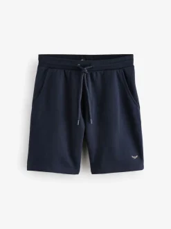 Threadbare Black/ Navy Sweat Shorts 2 Pack
