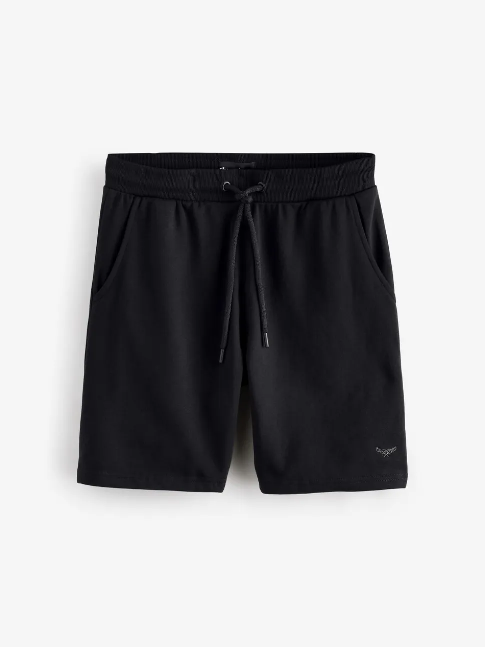 Threadbare Black/ Navy Sweat Shorts 2 Pack