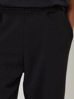 Threadbare Black Relaxed Fit Cuffed Joggers