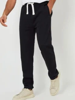 Threadbare Black Straight Leg Joggers