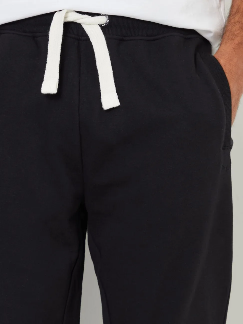 Threadbare Black Straight Leg Joggers