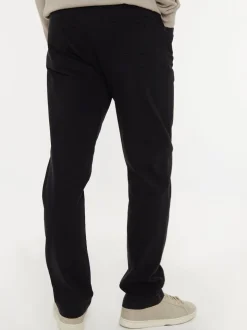 Threadbare Black Straight Leg Jeans With Stretch
