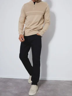 Threadbare Black Straight Fit Jeans With Stretch
