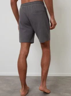 Threadbare Black Waffle Textured Lounge 100% Cotton Shorts 3 Pack