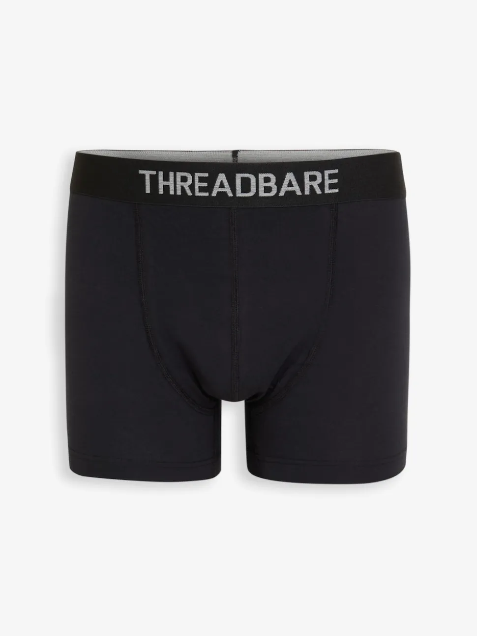 Threadbare Black/Grey/White Hipster Fit Boxer Shorts (5 Pack)