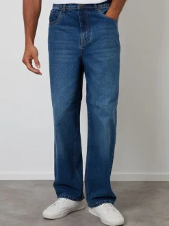 Threadbare Blue Baggy Fit Jeans