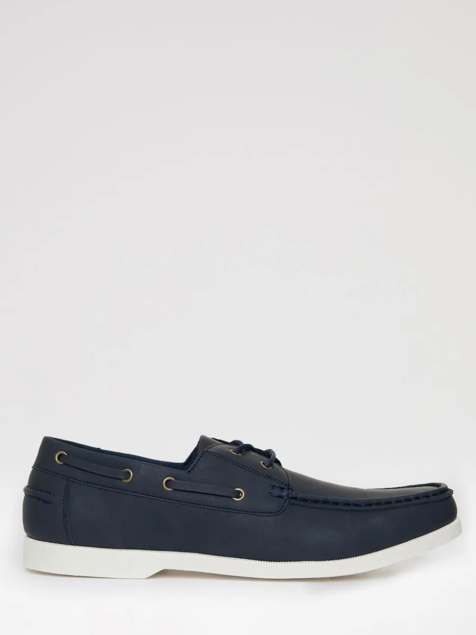 Threadbare Blue Faux Suede Boat Shoes