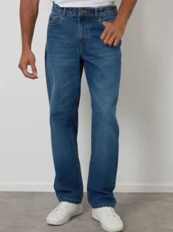 Threadbare Blue Loose Fit Jeans