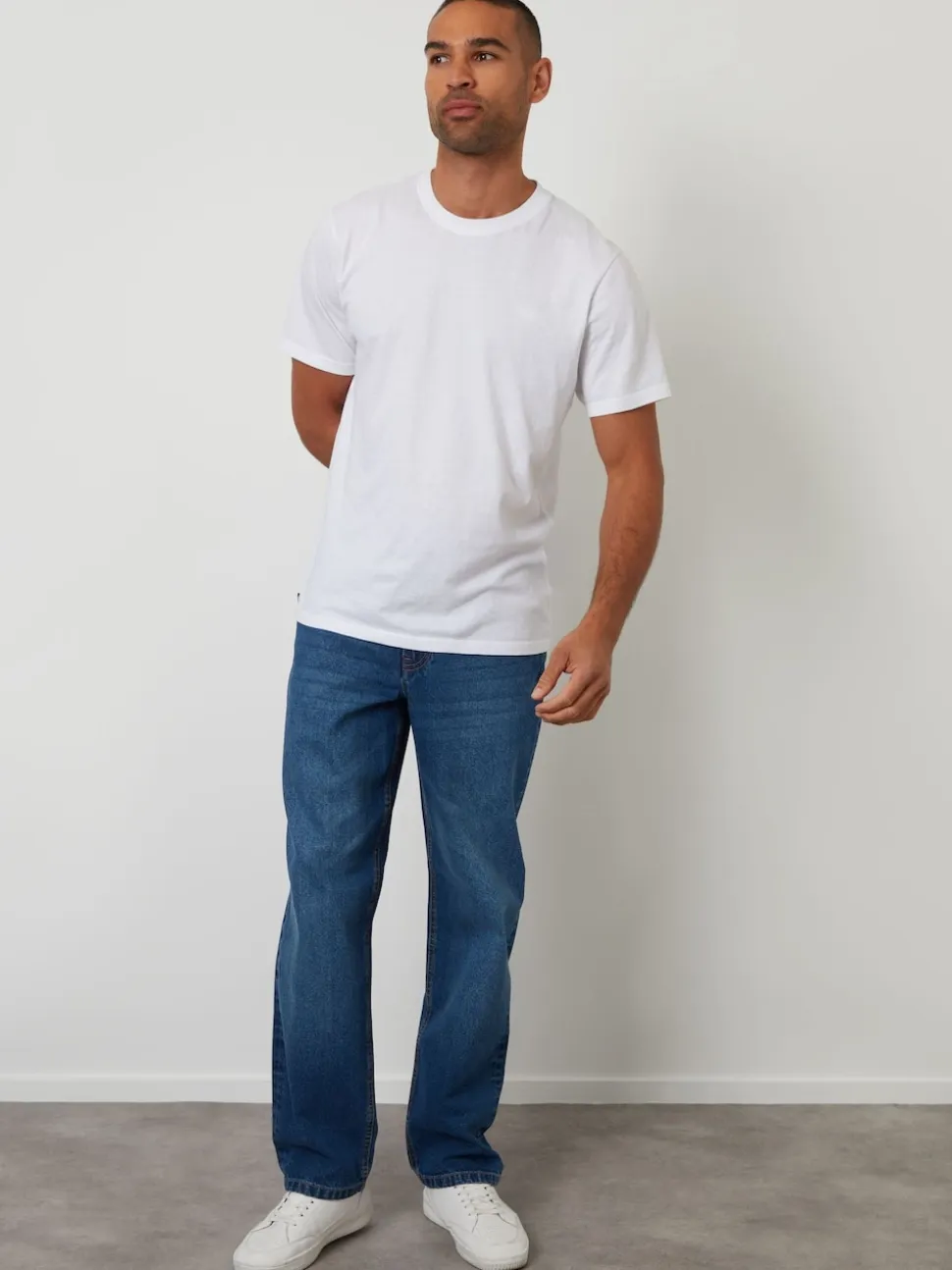 Threadbare Blue Loose Fit Jeans