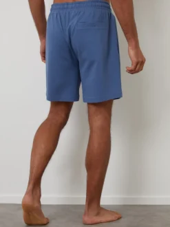 Threadbare Blue Popcorn Textured Lounge 100% Cotton Shorts 3 Pack