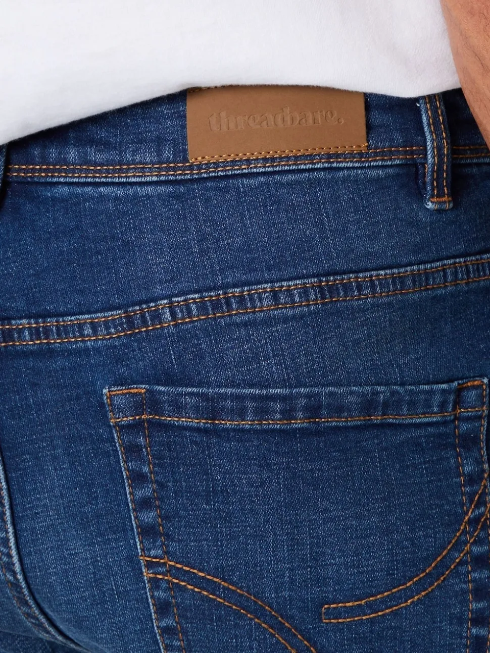 Threadbare Blue Skinny Fit Jeans With Stretch