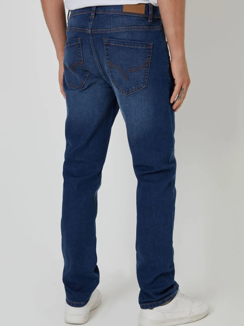Threadbare Blue Slim Fit Jeans With Stretch