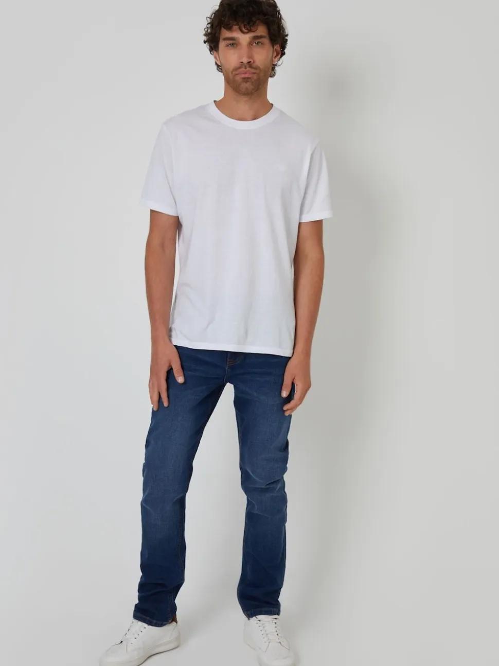 Threadbare Blue Slim Fit Jeans With Stretch
