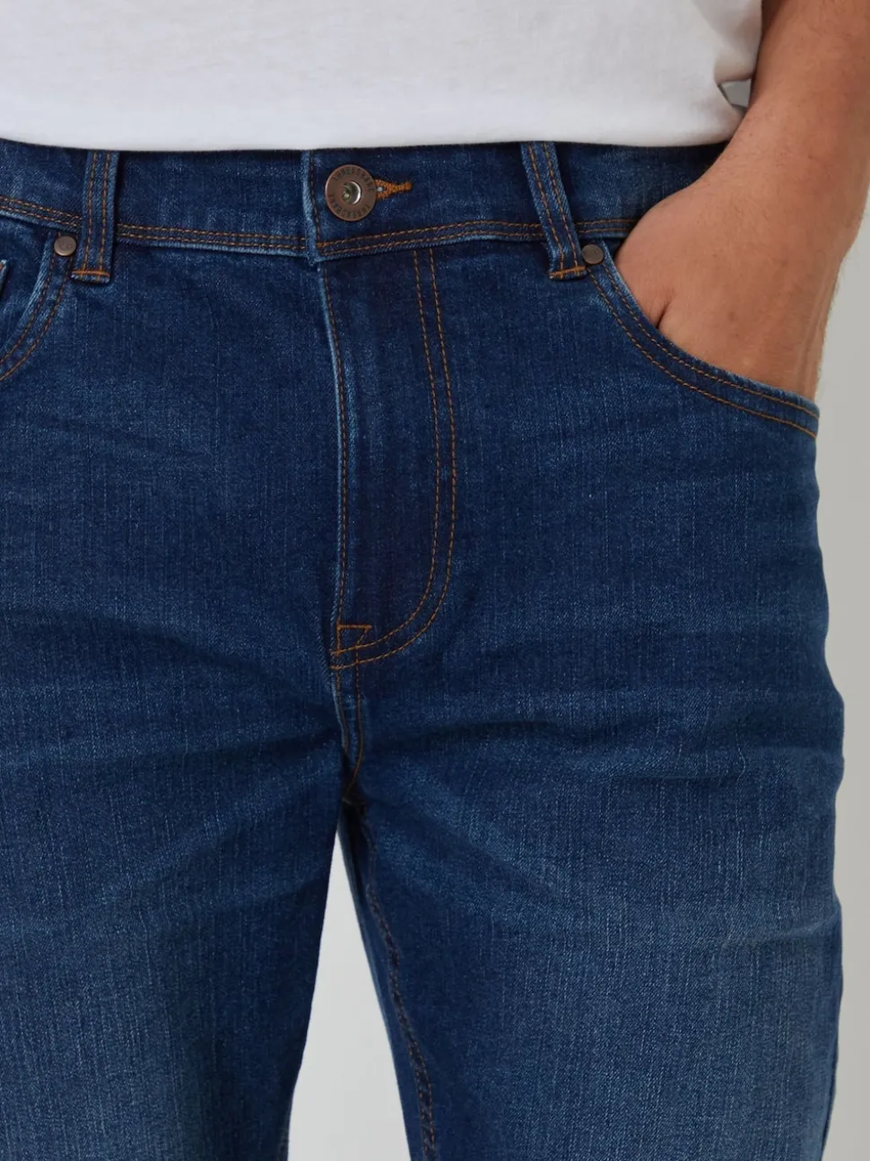 Threadbare Blue Slim Fit Jeans With Stretch
