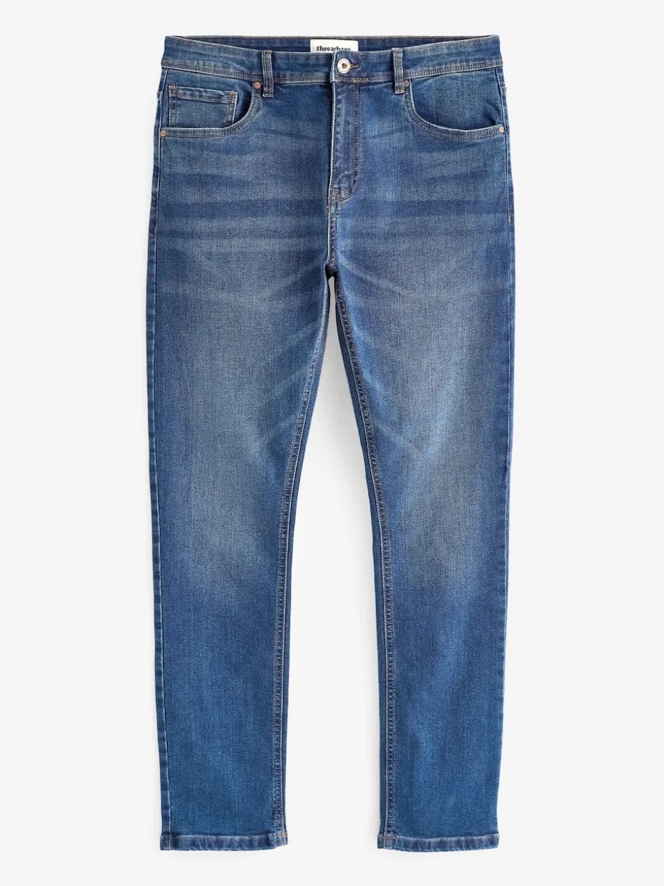 Threadbare Blue Slim Fit Jeans With Stretch
