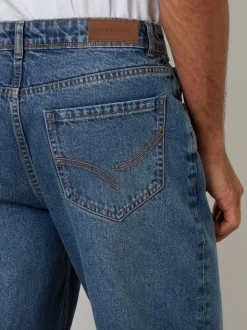 Threadbare Blue Vintage Wash Loose Fit Jeans