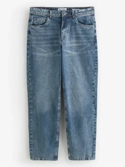 Threadbare Blue Vintage Wash Loose Fit Jeans