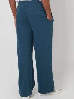 Threadbare Blue Wide Leg Joggers