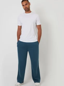 Threadbare Blue Wide Leg Joggers
