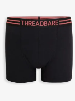 Threadbare Blue/Green/Red Hipster Fit Boxer Shorts 3 Pack