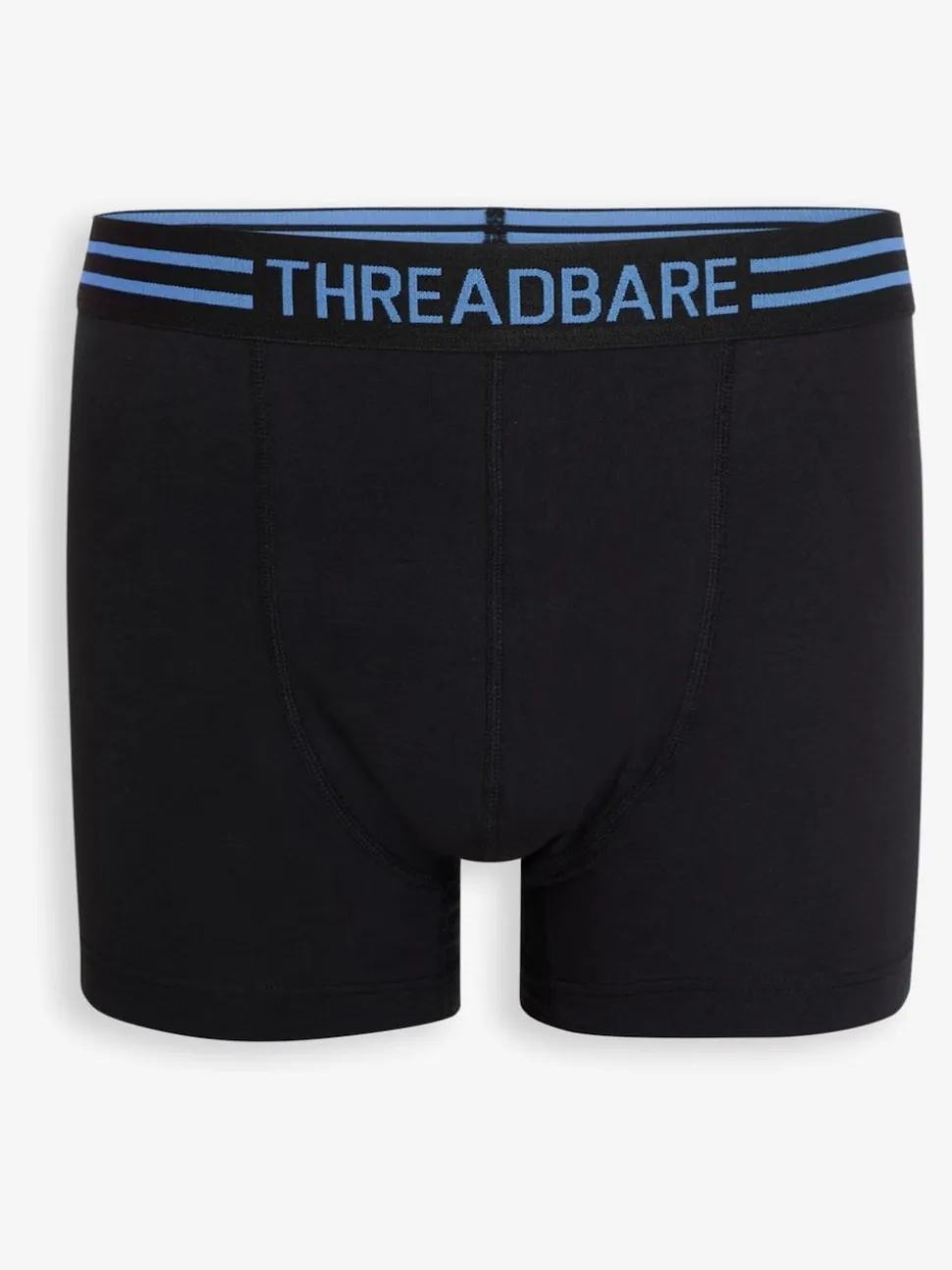 Threadbare Blue/Green/Red Hipster Fit Boxer Shorts 3 Pack