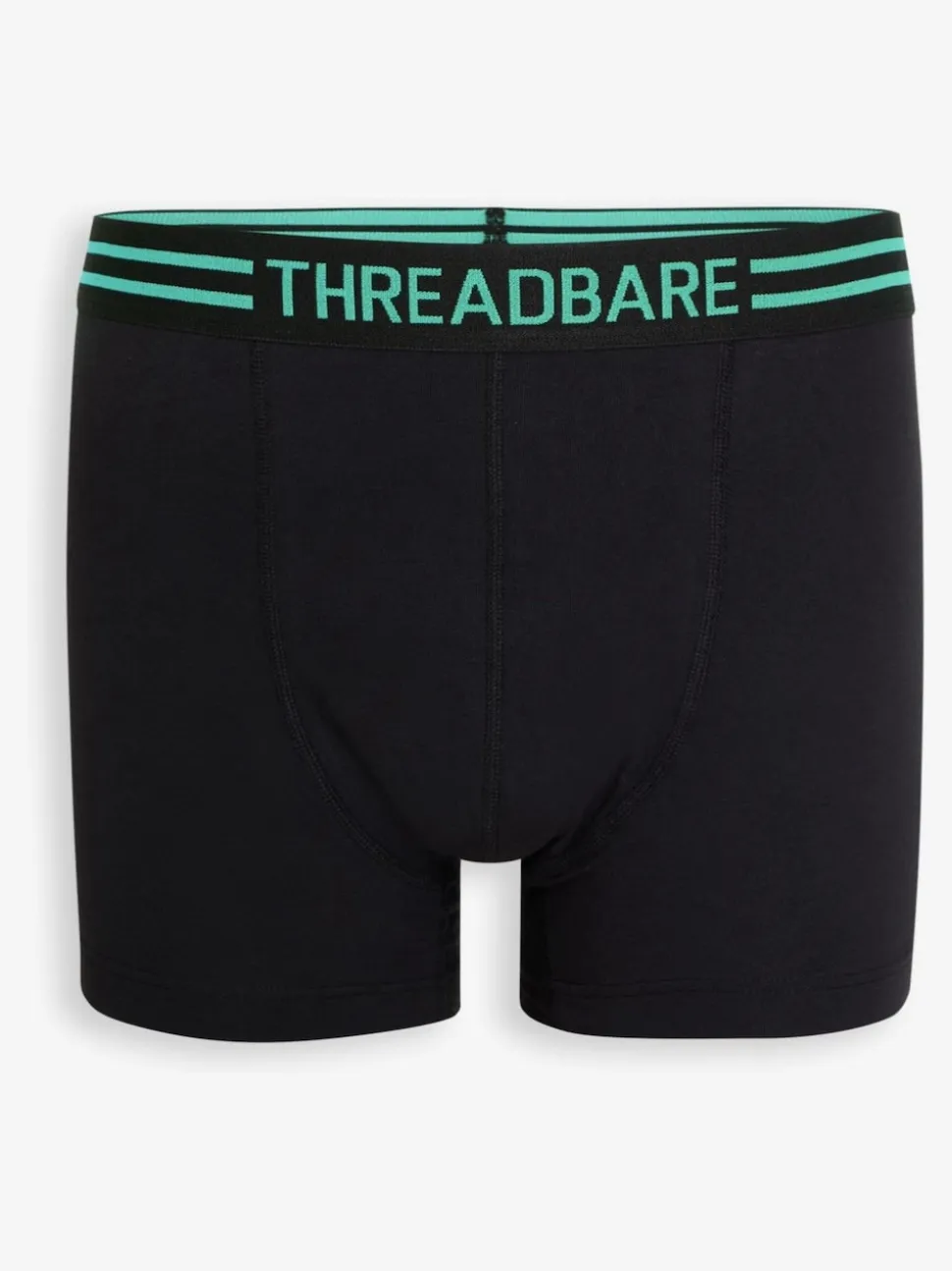 Threadbare Blue/Green/Red Hipster Fit Boxer Shorts 3 Pack