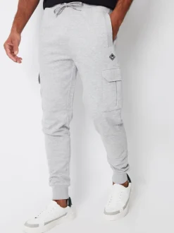Threadbare Blue/Grey Cargo Style Joggers 2 Pack