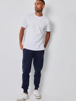 Threadbare Blue/Grey Cargo Style Joggers 2 Pack