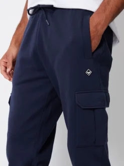 Threadbare Blue/Grey Cargo Style Joggers 2 Pack
