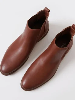 Threadbare Brown Chelsea Boots