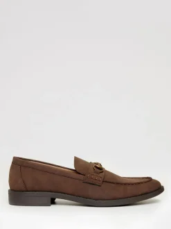 Threadbare Brown Snaffle Loafers