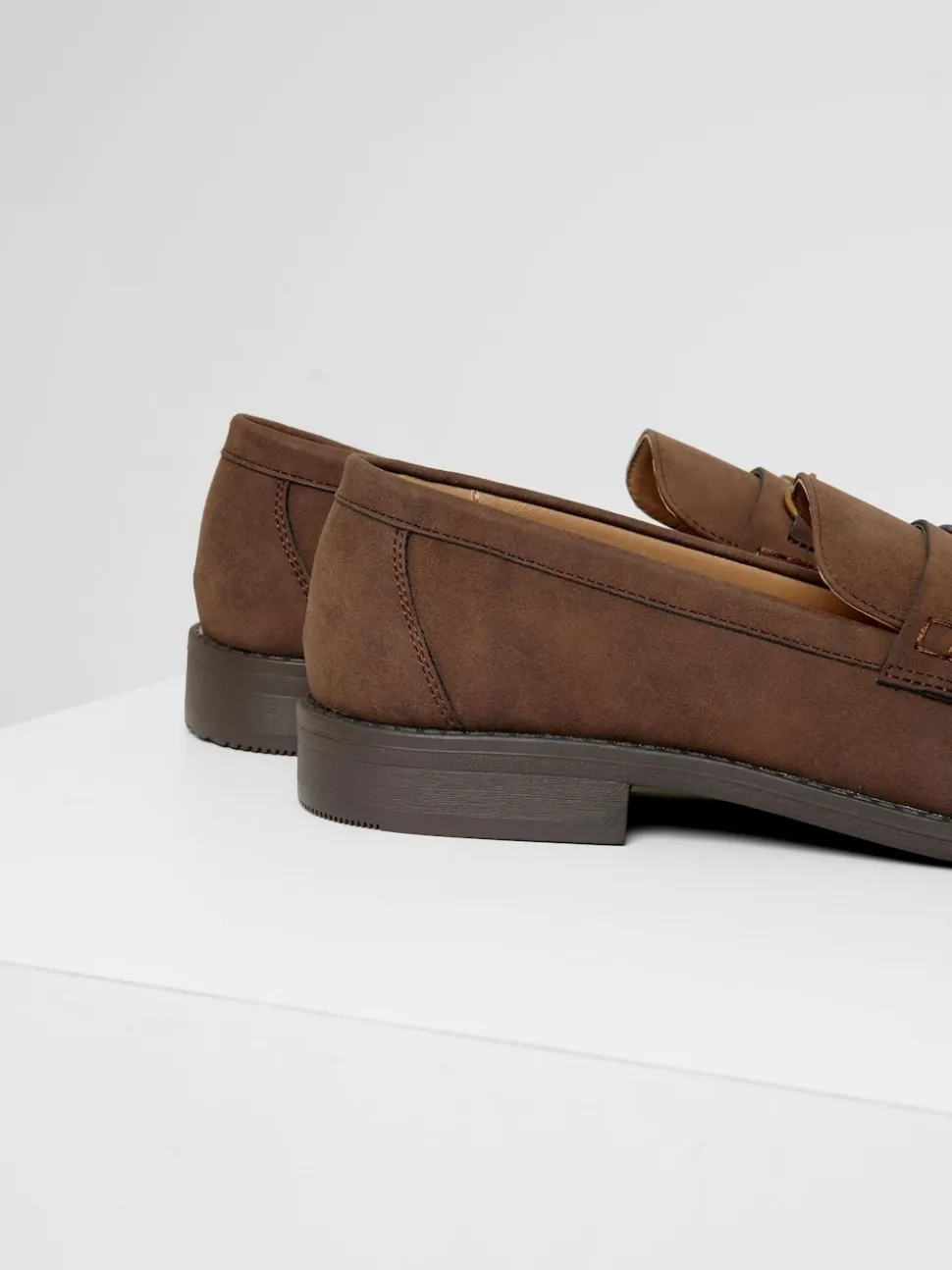 Threadbare Brown Snaffle Loafers