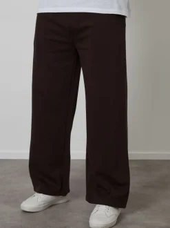 Threadbare Brown Wide Leg Joggers