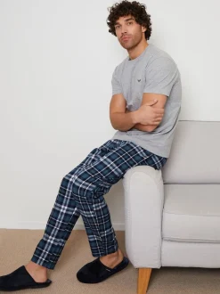 Threadbare Dark Blue Pyjamas Set