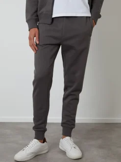 Threadbare Dark Grey Cotton Blend Joggers
