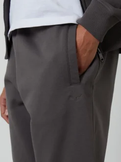 Threadbare Dark Grey Cotton Blend Joggers