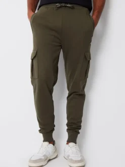 Threadbare Green Cargo Style Joggers