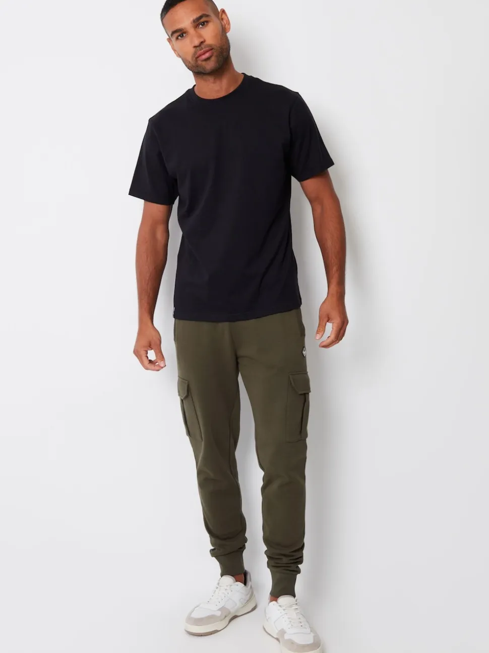 Threadbare Green Cargo Style Joggers
