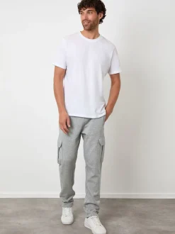 Threadbare Grey Cargo Joggers