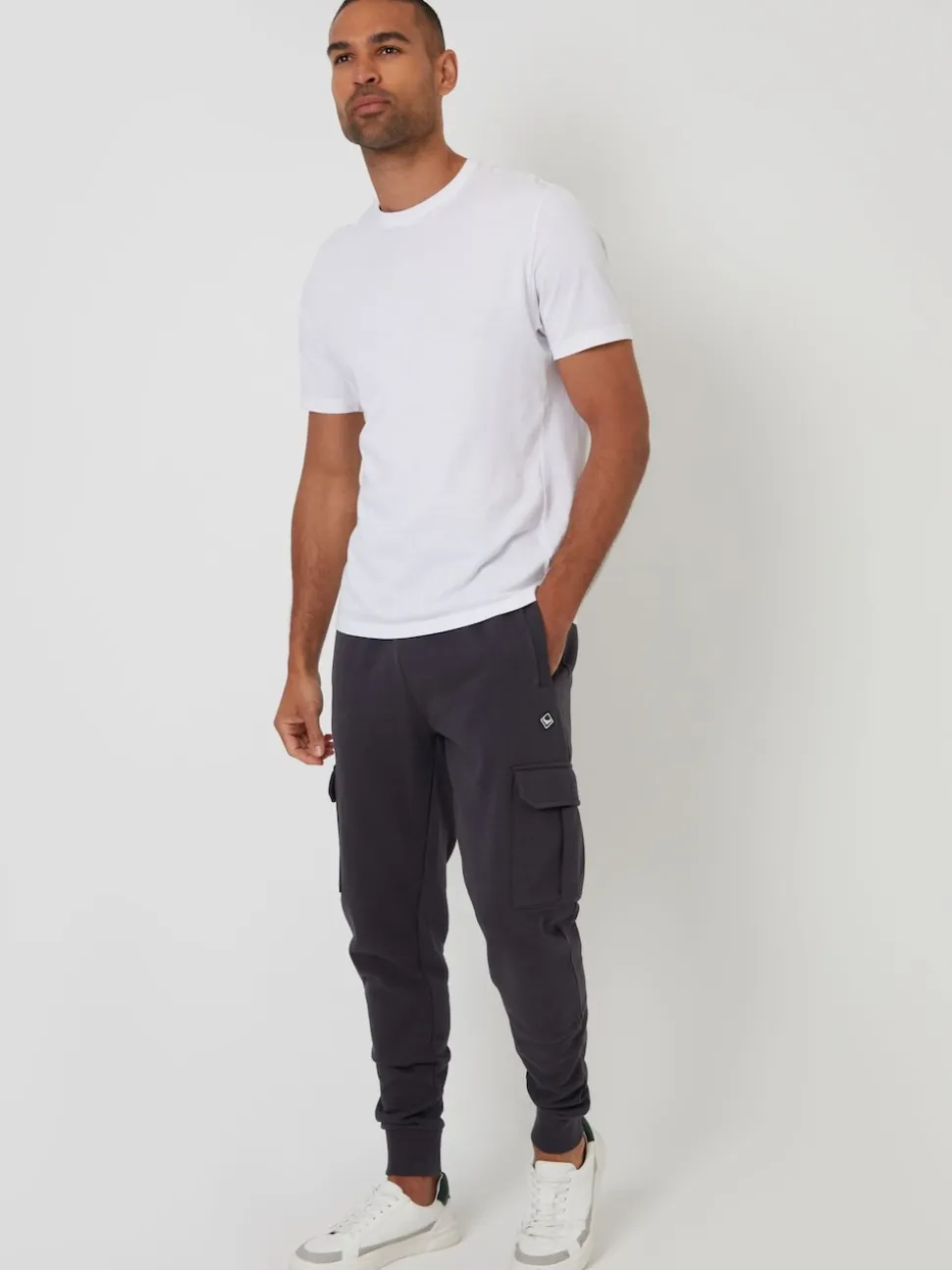 Threadbare Grey Cargo Style Joggers