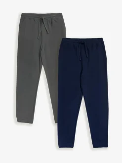 Threadbare Grey Cotton Lounge Joggers 2 Pack